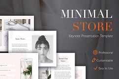 Minimal Store Keynote Template Product Image 1