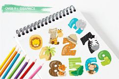 Safari Numbers graphics and illustrations Product Image 3