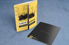 8.5×14 Gatefold Brochure Mockups Product Image 2