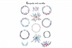 Watercolor Magic Flowers Product Image 3