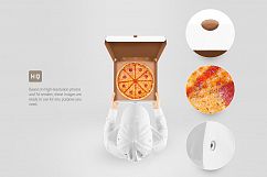 Food &amp; Drinks Packaging mockup set Product Image 4