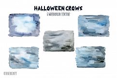 Halloween Crows and Witch Watercolour Product Image 2