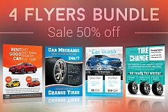 Cars Flyers Bundle Product Image 1