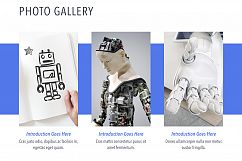 Robot Showcase PowerPoint Template Product Image 6