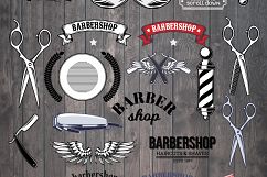 Vintage Labels Barber Shop Product Image 4