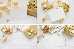 Christmas background mockup with smart object Product Image 4