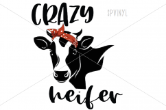 SPVinyl Crazy Heifer Cow Sublimation Design Bundle Product Image 4