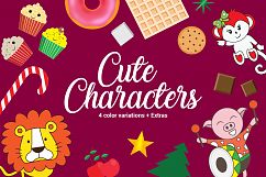 Cute Characters + Extras Product Image 1