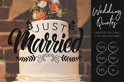Wedding SVG Cut Files Bundle - Wedding Quotes - Wedding SVG Product Image 6