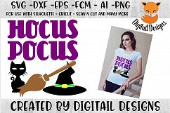 Hocus Pocus SVG for Silhouette, Cricut, Scan N Cut Product Image 1