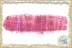 Brush Strokes in Pink mauve and silver - Lovely Pink Glitter - Digital Clipart 21 of beautiful PNG files Product Image 7