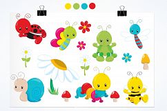 Baby Bugs  graphics and illustrations Product Image 2