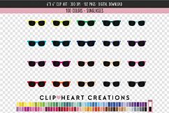 Sunglasses Clip Art - 100 Clip Art Graphics Product Image 1