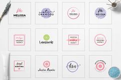 Feminine Minimal Branding Logo Pack Product Image 2