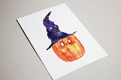 The Mad Halloween - Watercolor Clip Art Set Product Image 11
