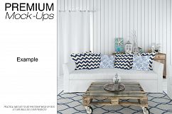 Sofa &amp; Pillows - Coastal Style Mockup Product Image 20