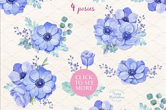 -40% OFF - Blue Anemones Product Image 4