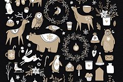 Welcome Christmas Scandinavian illustrations, cards, patterns Product Image 3