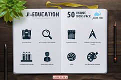 Glyph School-Education Icons Set Product Image 5