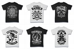 100  Vector Tshirt Designs ( B/W Concept ) Product Image 14