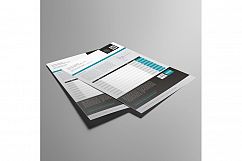 Work Order US Letter Format Template Product Image 2