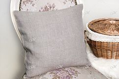 Canvas Cushion Mock-up. PSD+JPG Product Image 2