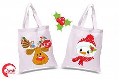 Many Santas clipart, graphics, illustrations AMB-197 Product Image 4
