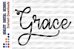 Bible Verse Svg Grace SVG Christian svg Religious Svg Faith Product Image 2