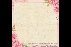 18 Craft Texture Digital Papers, Vintage Texture Background Product Image 5