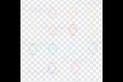 28 Diamond and Pearl Oval Frames, Luxury Royal Antique Frame Product Image 5