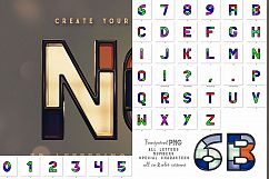 Colorful 3D Lettering Product Image 5
