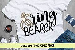 Ring Bearer - Weddings SVG EPS DXF PNG Cutting Files Product Image 1