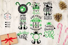 Elf Mini Christmas Bundle in SVG, DFX, PNG Product Image 1