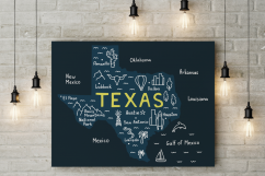 Texas map svg, texas svg, map svg, texas monogram svg, monogram svg, usa svg, america svg, state svg Product Image 3