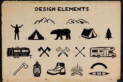 12 Vintage Adventure Emblems Product Image 8