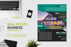 Real Estate Business Flyer Template Design | US Flyer Size Product Image 1