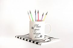 Coffee mug mock up white back to school mockup cup mockup Product Image 1