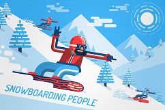 Snowboarding People Product Image 5