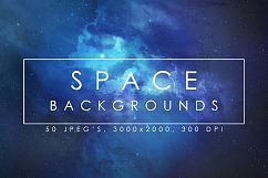 50 Space Backgrounds Product Image 1
