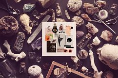 Vintage Atelier Top View Mockups Product Image 2