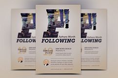 Fathers Worth Following Flyer Template Product Image 6