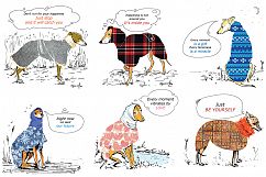 Dogs in popons - 6 cards Product Image 2
