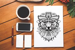 Mythical Character Animal Clipart SVG Hand Drawn Unique Item Product Image 2