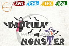 Dadcula and Momster Cut Files and Printable Files. SVG, PDF Product Image 1