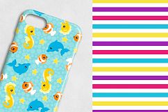 BABY-MERMAIDS, digital papers Product Image 3