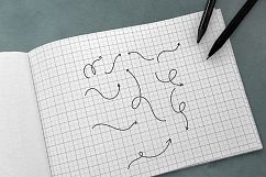 100 Hand Drawn Vector Arrows Product Image 7