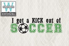 Soccer Cutting Files KWD024A Product Image 1