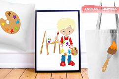 Little Artists graphics and illustrations Product Image 5