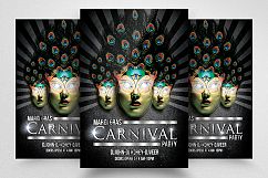 Mardigras Carnival Party Flyer Product Image 1