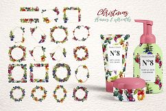 Christmas collection PNG watercolor set Product Image 2